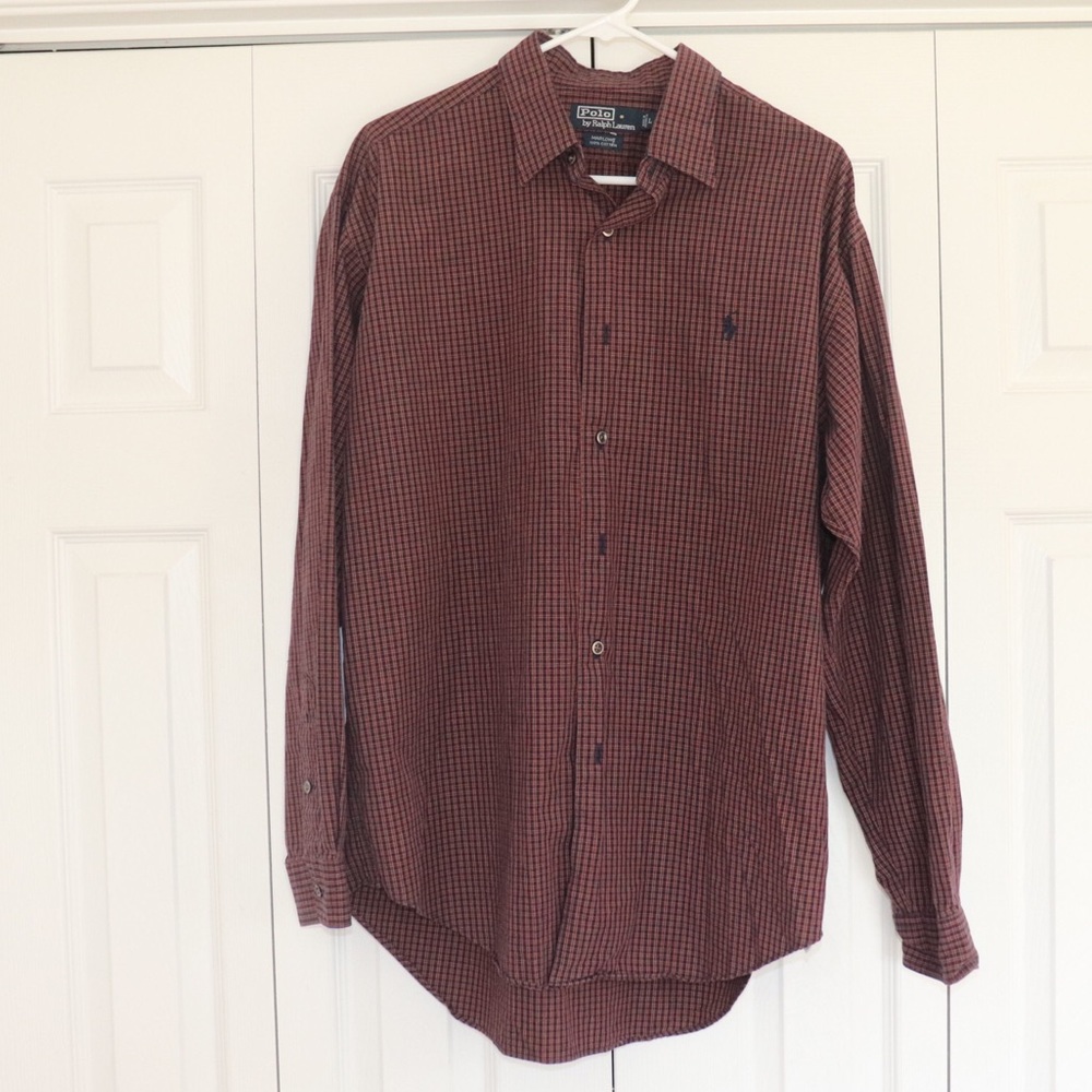 Long sleeve RL button up shirt